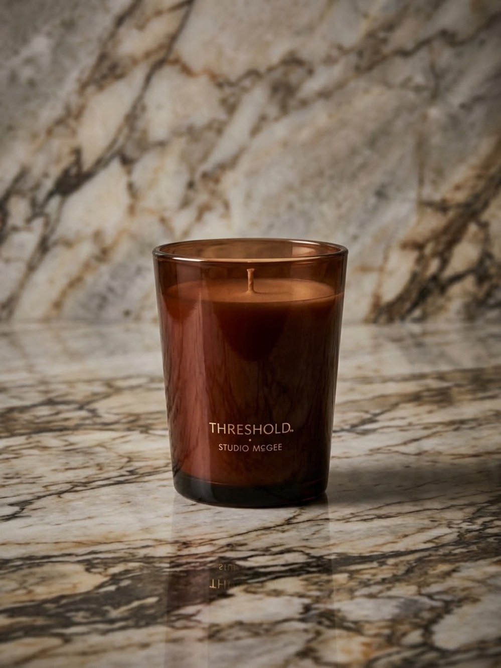 New Studio McGee Amber Glass Scented Candle